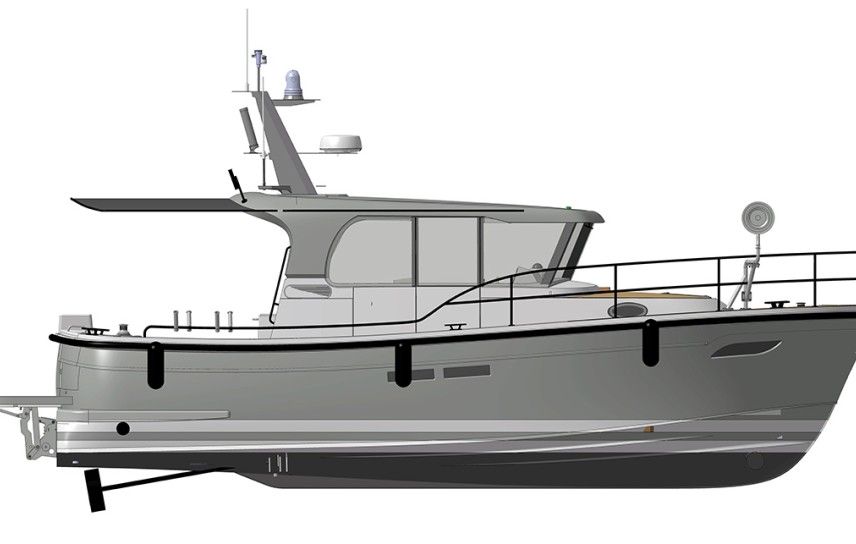 Adriana 36 Fisherman boat