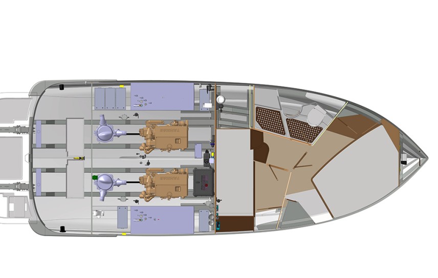 Adriana 36 Fisherman boat