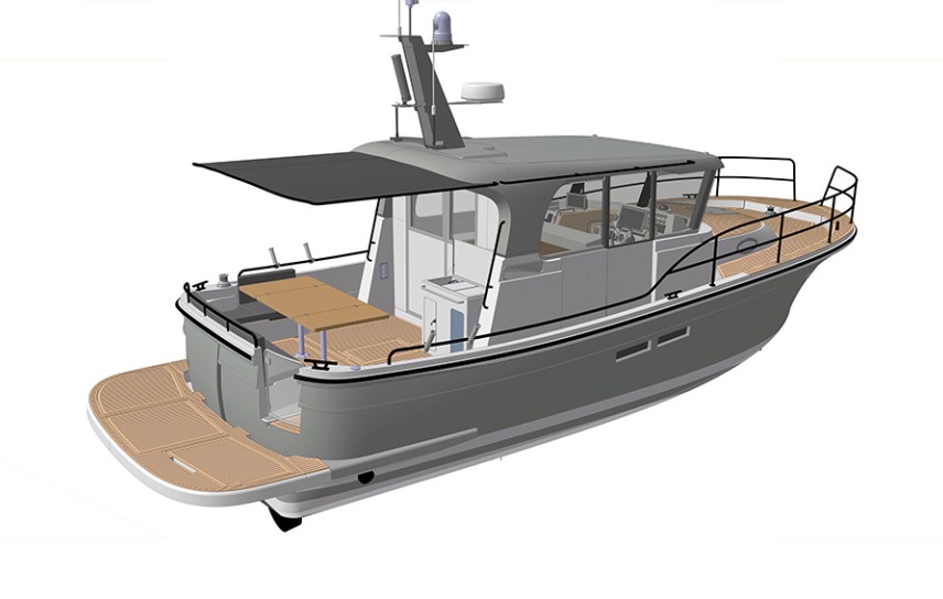 Adriana 36 Fisherman vlasnicka boat