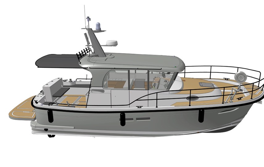 Adriana 36 Fisherman boat